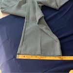 Nine West  Black Silver Houndstooth Stretch Knit High Rise Kick Flare‎ Pants 8 Photo 13