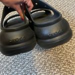 Crocs  Crush Sandal Black Platform Slip On Sandals Photo 4