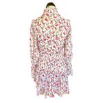 Princess Polly  Womens Dress Sz 2 Guetta Mini Floral Ruffle Tiered Sheer Cottage Photo 3