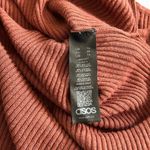 ASOS  • Rust • Knit Midi • Leg Slit • Cut Out Ring Dress • Womens Size 14 Photo 9