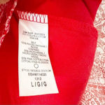 Ella Moss  Red Boho Print Mini Skirt Lined Size Large Photo 5