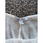 White Birch  Women's White Open Knit Oversized Top Size‎ Large Photo 7