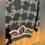 Vintage Floral Best American Clothing Sweater Sz small‎ green 90s cottage cozy Photo 9