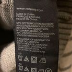 Tommy Hilfiger cardigan women’s XS light and dark grey stripes pockets buttons Photo 4