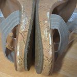 Skechers Taupe Beverlee Smitten Kitten Mid Heel Sandals Wedges 38527 - Size 8 Photo 6