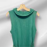 Michael Edwards Green Dress with Belt Size 10 Photo 1