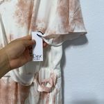 Dex Pink and Cream High Low Dress White Size 2X Photo 7