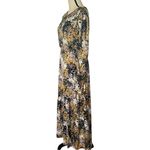 Topshop Floral open Back Maxi Dress. Size 10. Photo 8