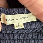 Tea N Rose  women's size small blue embroidered maxi dress Photo 2