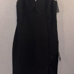 Lulus  Classic Black tank Dress elegant party wedding LBD size L NWT sexy Photo 0