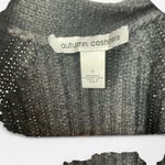 autumn cashmere  Grey Lace up Tie Cardigan size Small Photo 1
