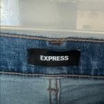 EXPRESS  Retro 90s High Rise Denim Boot Cut Blue Jeans, Size 10 🖤 Photo 5