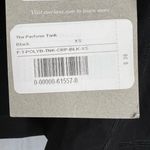 Everlane  Perform Tank Top Black Crop Round Neck Cropped Athletic Size XS New Photo 3