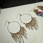 Dangle Drop Pierced Earrings Lot Of 4 Variety Mostly Bead / Beaded Photo 10