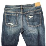 American Eagle  Jeans Women 6 Tomgirl Ripped Distressed Button Fly Cowgirl Rodeo‎ Photo 4