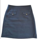 Loft Blue Lined Mini Skirt Size 2 Photo 1