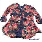 Victoria's Secret Victoria’s secret Gold label satin jacquard floral robe, buttondown, oversized S Photo 1