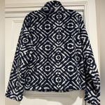 Lucky Brand NEW! Geo Print Faux Fur Zip Jacket Photo 5