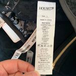 House Of CB NWT Kya Bustier Crop Top with Sheer Mesh Short Sleeve in Black Photo 7