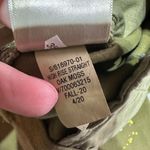 Gap NWT  Women's Straight Leg Khaki High Rise‎ Splatter Pants Oak Moss Size 6 Photo 5