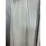 August Silk  Cardigan XL Women's Off White‎ Light Cream Colored Lightweight Flowy Photo 7