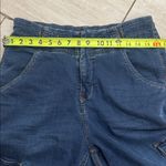 Pilcro Anthropologie High Rise Cargo Jogger Denim Knit Stretchy Jeans Smal Photo 10