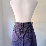 Hot Topic Purple Acid Wash Denim Mini Skirt Photo 7