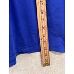 Lilly Pulitzer  Womens Blythe Dress Bomber Blue Sleeveless Pima Cotton Size Small Photo 4