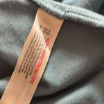 Free People  Don't you Wish Deep Teal Velour Puff‎ Sleeve Bodysuit Small V-Neck Photo 7