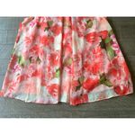 S. Levine Women's Pink floral rhinestone embellishment flowy Tank‎ Top size PL Photo 2