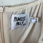 Princess Polly  Champagne Sabir Mini Dress Size 6 Photo 6