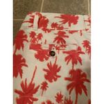 Red Camel  Women's Juniors Leaf Print Casual Mini Shorts Zip & Button Size 3 Photo 4