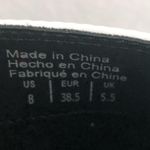 Who What Wear Platform Lace-Up Moto Boots in White, Size 8 New w/o Box Photo 12