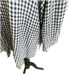 Jamie Brooke Vintage Women’s Gingham Button Down Blouse Size 18w/20w Black White Photo 7