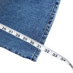 Adolfo 2000s Light Wash Blue Jeans Floral Detail  Women’s Size 12 Pants Y2K! Photo 5