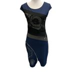 Desigual  Vest Candela Embellished Mini Sheath Dress Size‎ Medium Photo 2