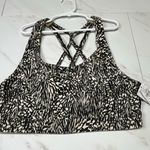 Old Navy NWT  Go Dry Printed Medium
support stabilizing straps sports bra M Photo 0
