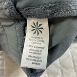 Athleta  Go To Distance Shorts Grey Elastic Waist Zip Back Pocket Stretch Photo 7