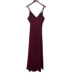 Marchesa Notte Valentia Gown Women’s 8 Burgundy A Photo 4