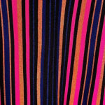 Bar III NWT Women’s Multicolor Striped Metallic Sleeves Top XL Photo 3