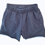 Brandy Melville  Gray Sweatshorts Size Small Loungewear Raw Hem Pockets Photo 0