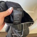 Free People Black Pleather Straight Leg Pant Photo 3