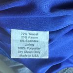 💙Eva Franco for Anthropologie Pencil Skirt 💙 Size 4 ~Royal Blue Photo 11