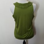 Outback Red OUT BACK RED green ruffle neck scrunch bottom top size medium Photo 4