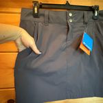 Columbia  Charcoal Skort Jupe-Short Active Fit NWT size 8 50UPF rated Photo 4
