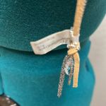 Nordstrom New!  Tan vegan suede and silver belt/necklace Photo 2