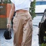 I am gia πI.AM.GIA.π Cobain Cargo Pants ~ Black Large L NWT (Missing Chain Belt) Photo 4