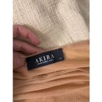 Akira  Pink & Brown Sheer Mesh Wrap Top 3X Off Shoulder V-Neck Stretch NWT Photo 2