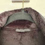 Eileen Fisher Petites Women’s Small Faux Fur Snap Button Jacket Photo 1