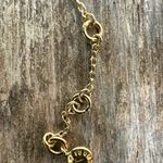 HENRY BENDEL NECKLACE WISH‎ GOLD TONE 16 Photo 2